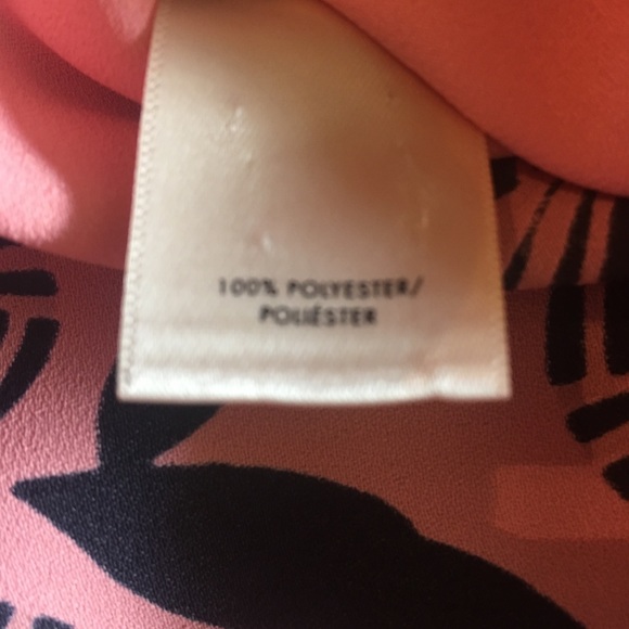 Ann Taylor Sleeveless V Neck Printed Shell - Picture 3 of 4
